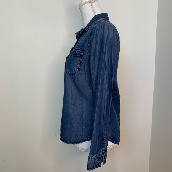 Halogen Sz S womens button up shirt long sleeve - Picture 3 of 5